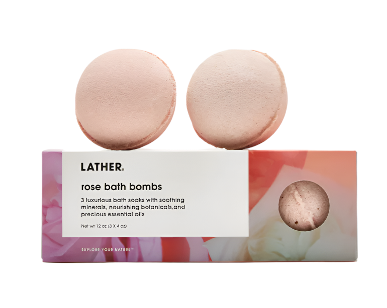 Rose Bath Bombs