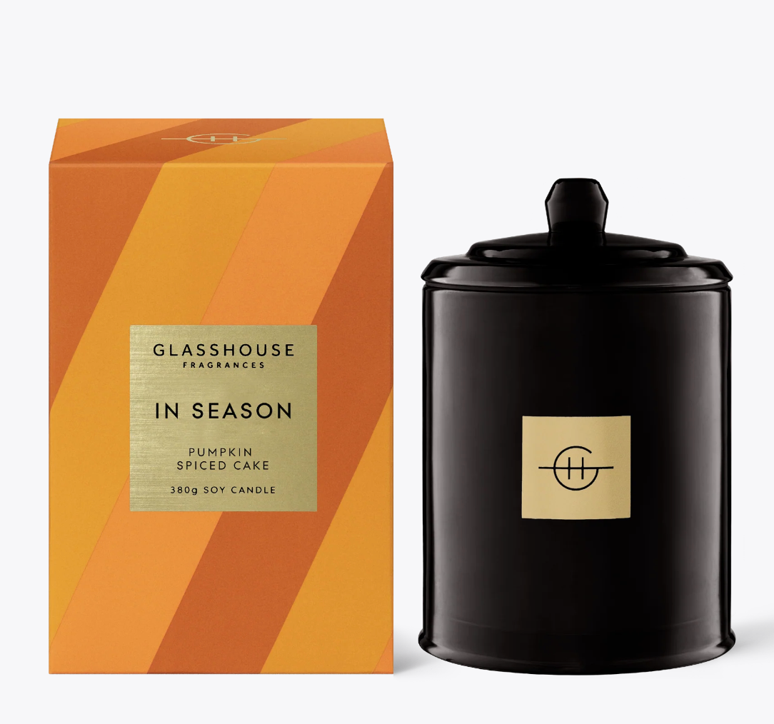 In Season Pumpkin Spiced Cake Candle