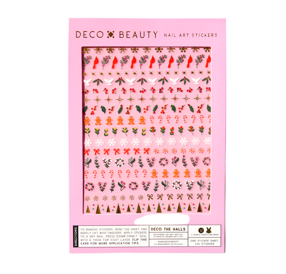 Nail Art Stickers - Deco the Halls