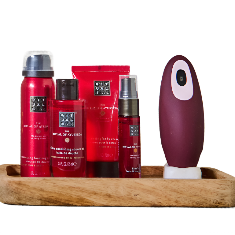 Moonbird Breathwork Device & Rituals Gift Set
