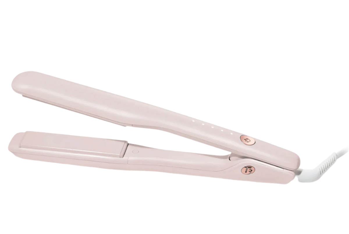 T3 - SinglePass Luxe 1 Inch Straightener SinglePass Luxe 1” Straightening & Styling Iron – Beauty Loops main image 2